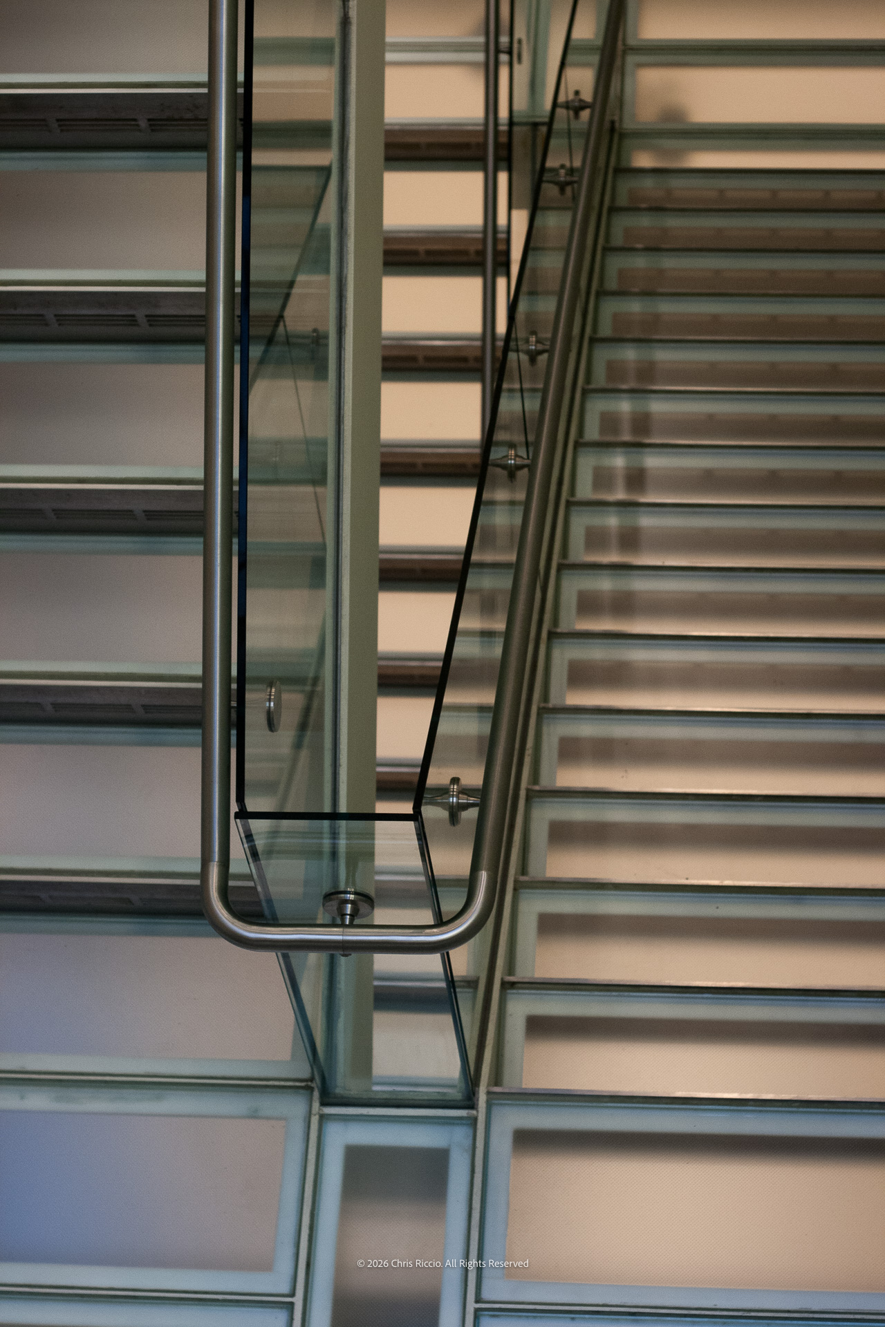 Library stairs